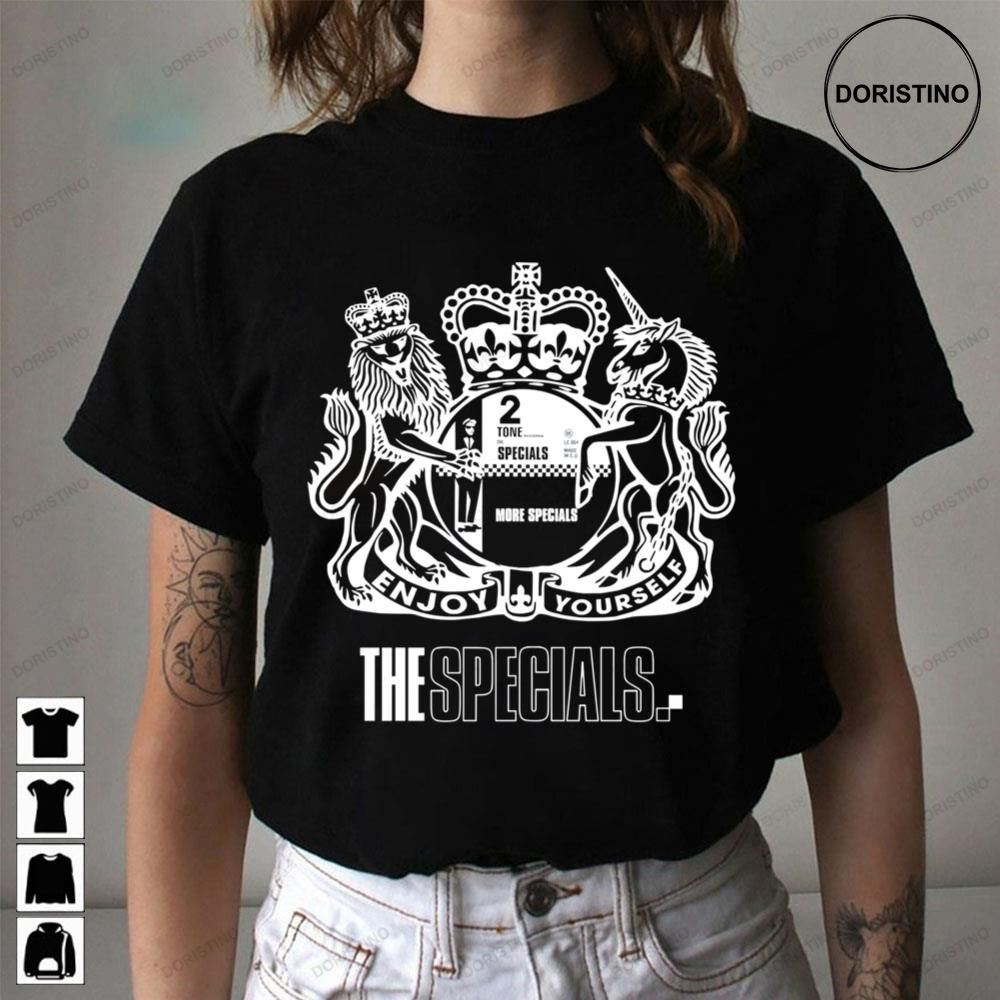 The Specials Enjoy Yourself More Specials Limited Edition T-shirts